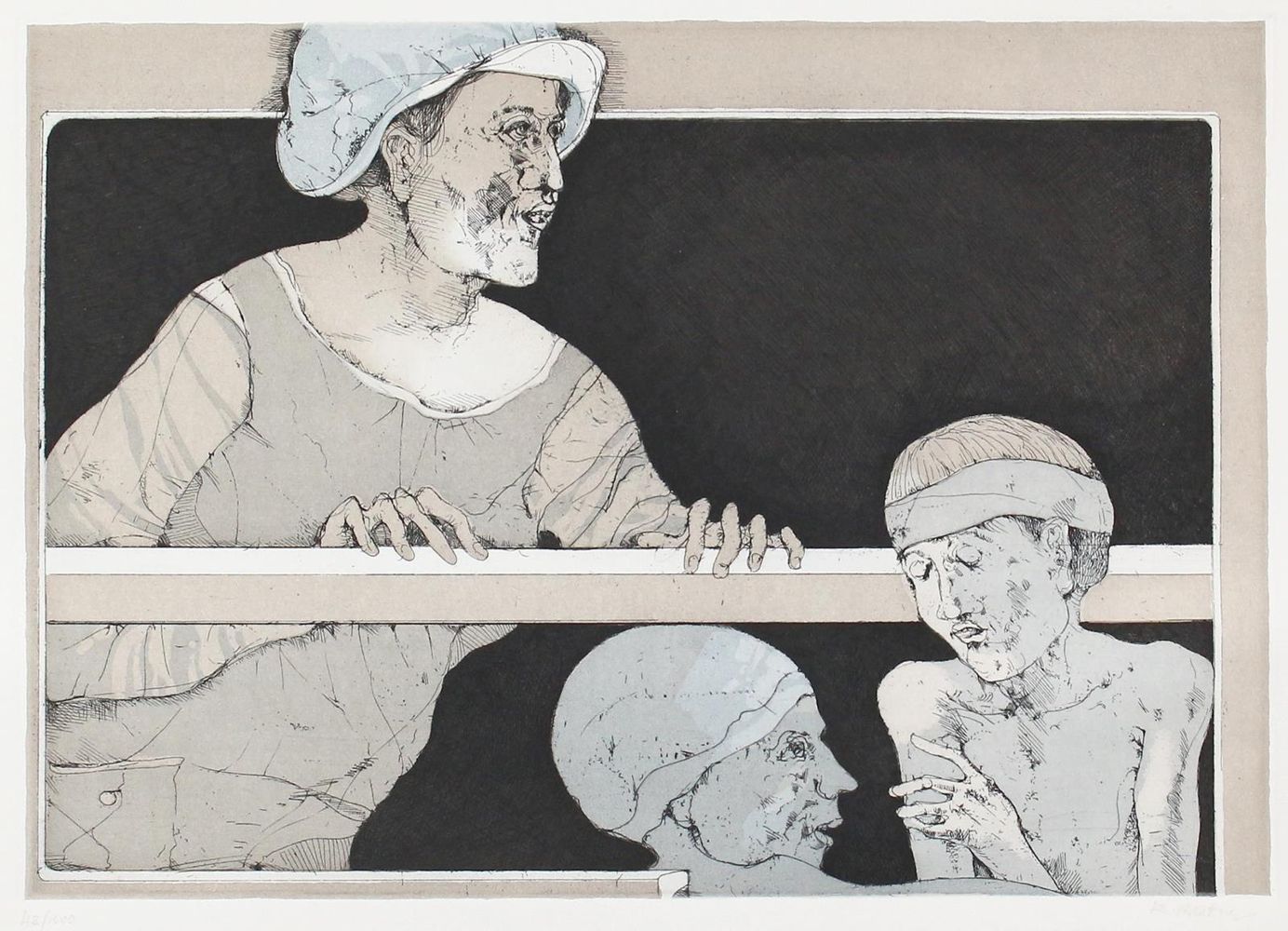 Große Abbildung Nr.1: 121-3112 Plattner, Karl: (Künstlergraphik)