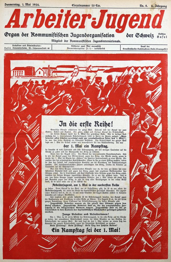 Große Abbildung Nr.1: 121-314 Arbeiterjugend.: (Sozialismus)