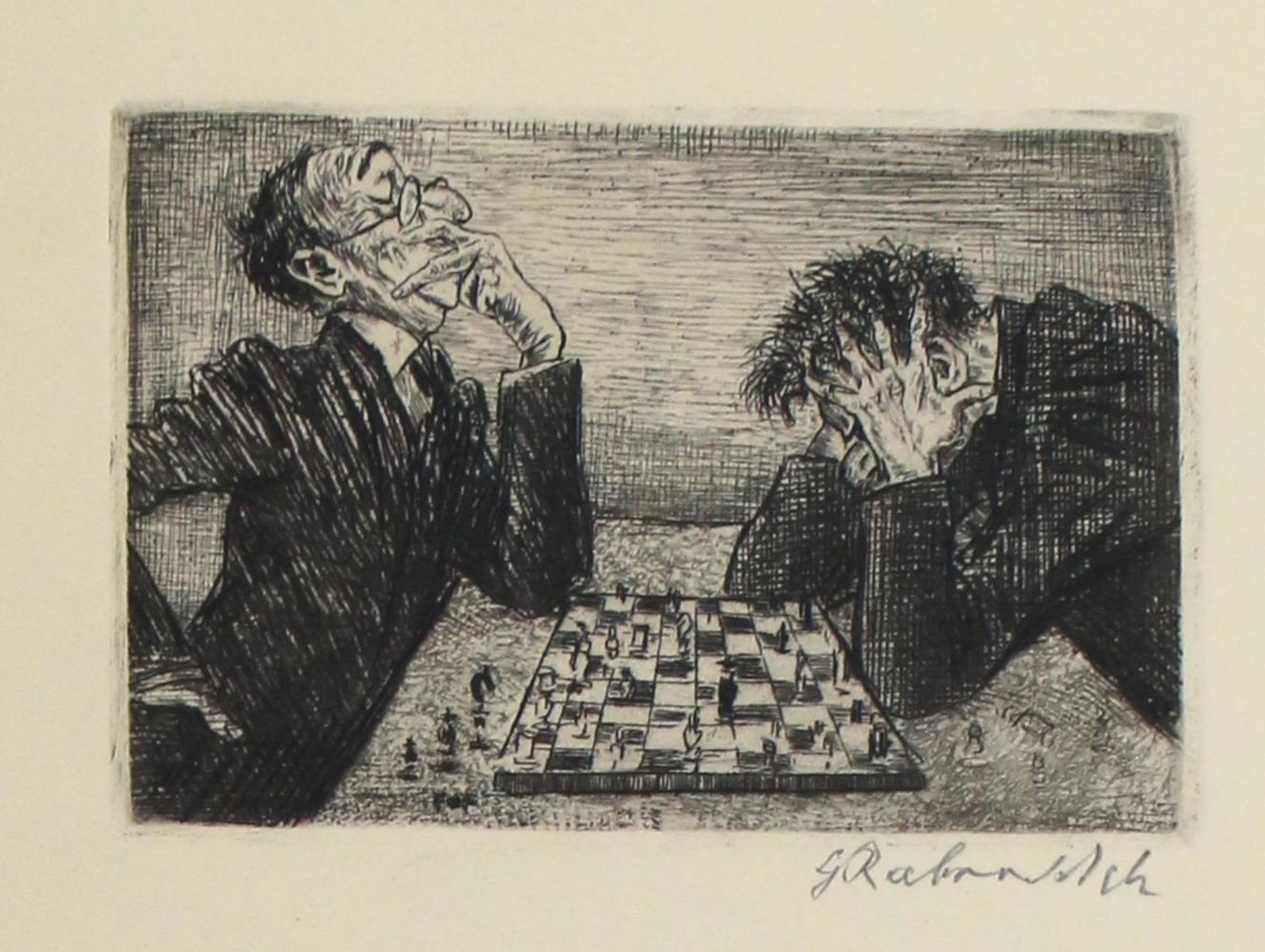 Große Abbildung Nr.2: 121-3147 Rabinovitch, Gregor: (Künstlergraphik)