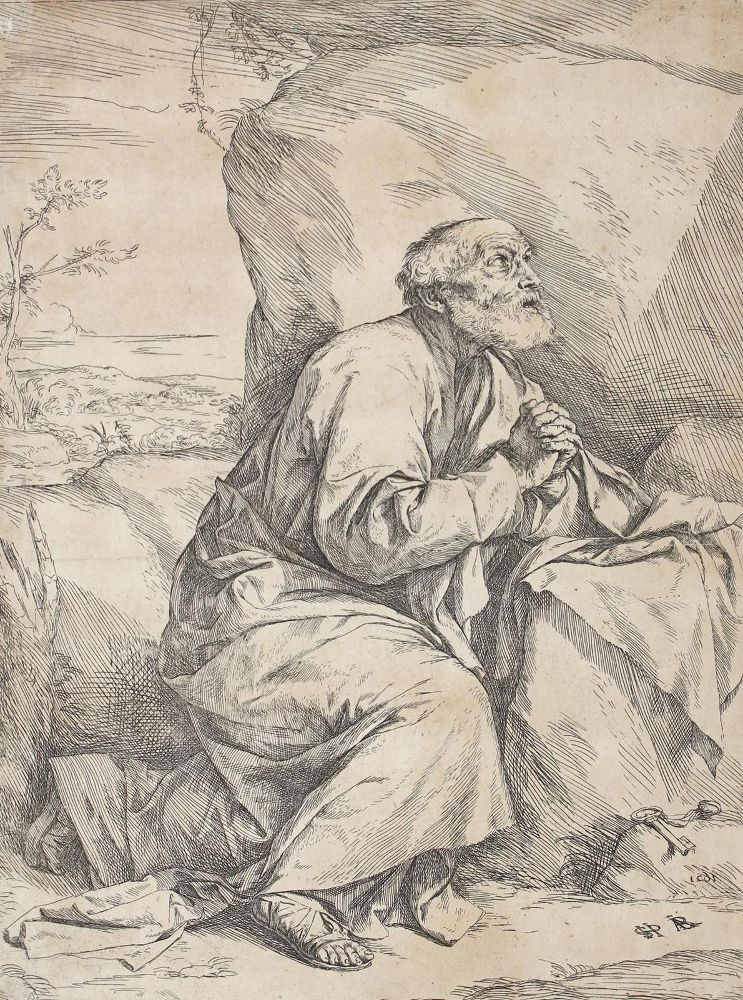 Große Abbildung Nr.1: 121-3162 Ribera, Jusepe de: (Künstlergraphik)