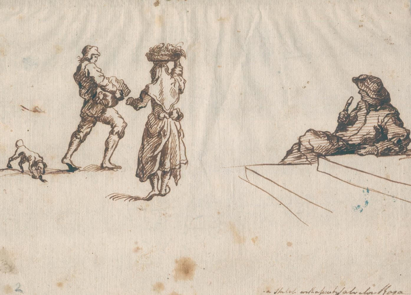 Große Abbildung Nr.1: 121-3180 Rosa, Salvator: (Künstlergraphik)