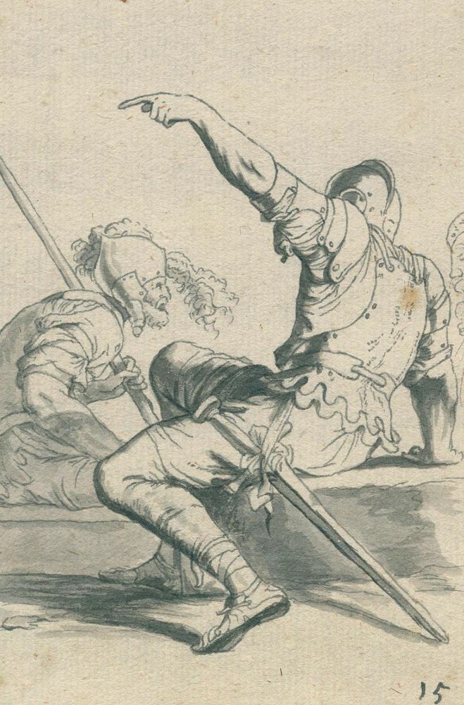 Große Abbildung Nr.3: 121-3181 Rosa, Salvator: (Künstlergraphik)