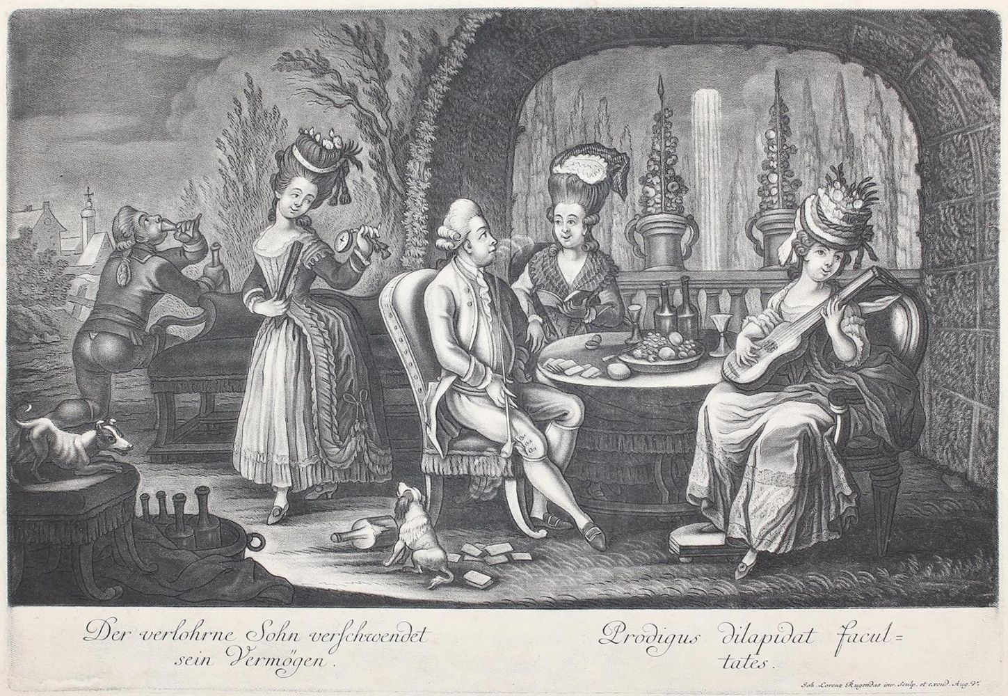 Große Abbildung Nr.1: 121-3189 Rugendas, Johann Lorenz d.Ä.: (Künstlergraphik)