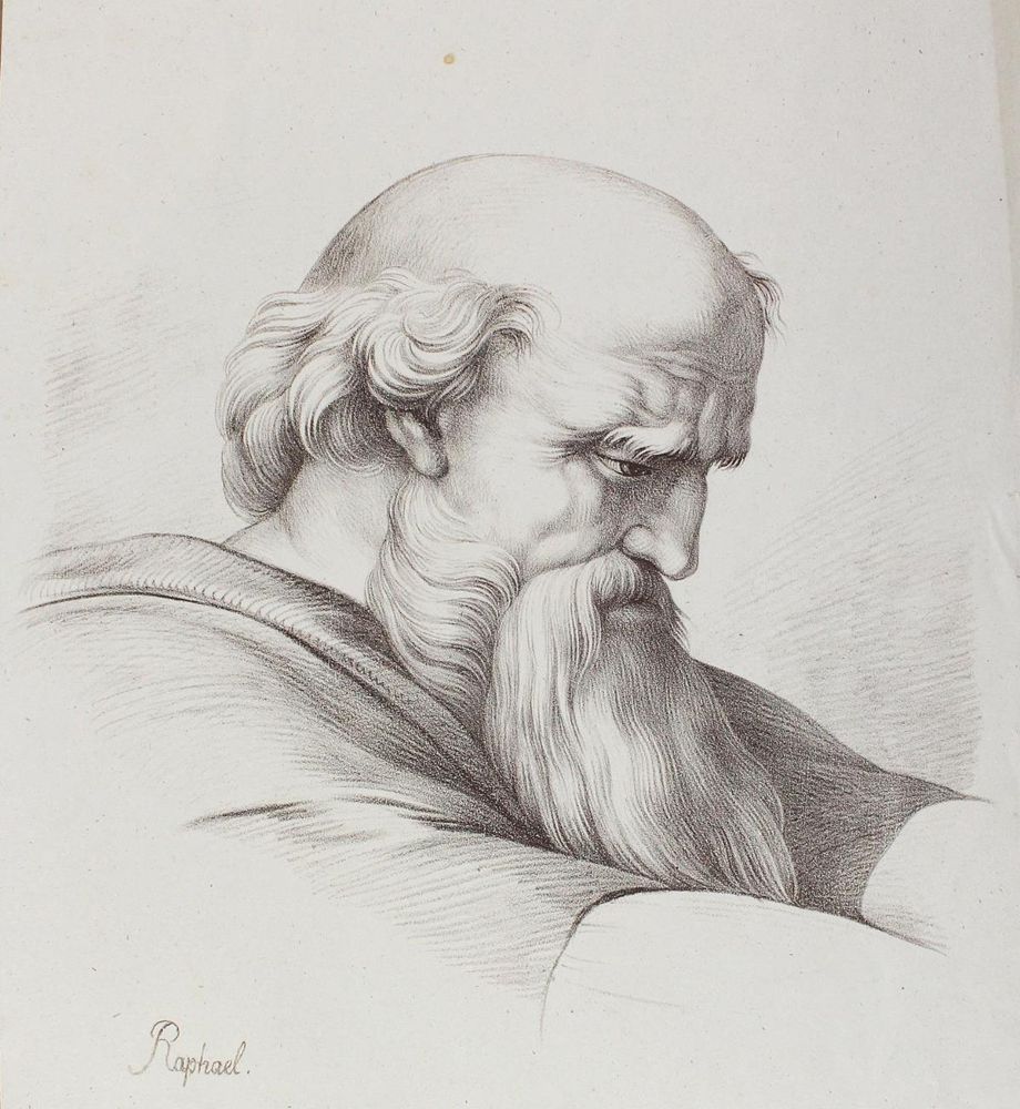 Große Abbildung Nr.1: 121-3208 Santi, Raffaello: (Künstlergraphik)