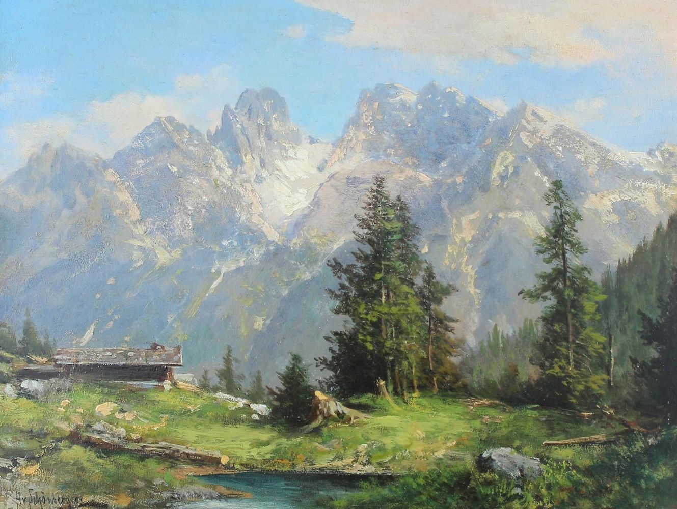 Große Abbildung Nr.1: 121-3237 Schönberger, Alfred Karl von: (Künstlergraphik)