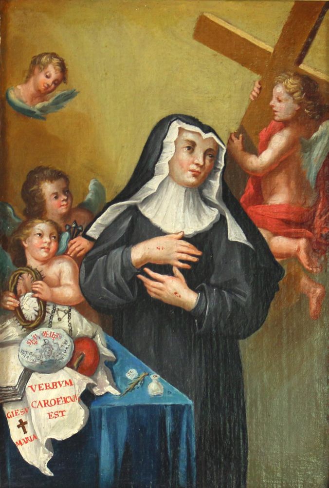 Große Abbildung Nr.1: 121-3261 Katharina von Siena.: (Künstlergraphik, Siena)