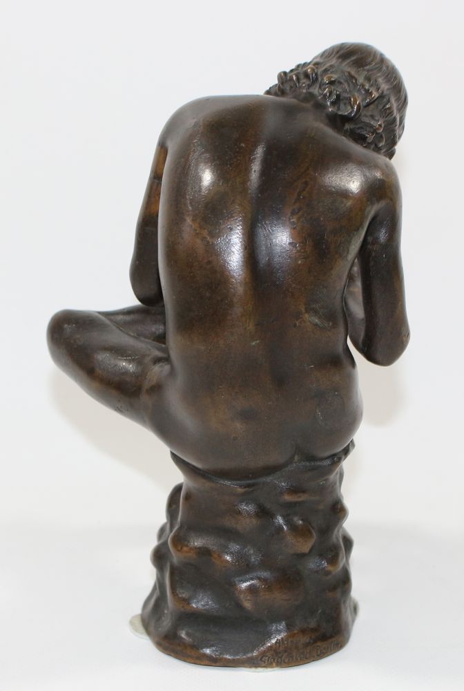 Große Abbildung Nr.5: 121-3296 Spinario, Bronze: (Künstlergraphik, Skulpturen - Plastiken)