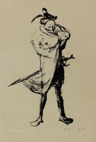 Große Abbildung Nr.2: 121-3304 Slevogt, Max: (Künstlergraphik)