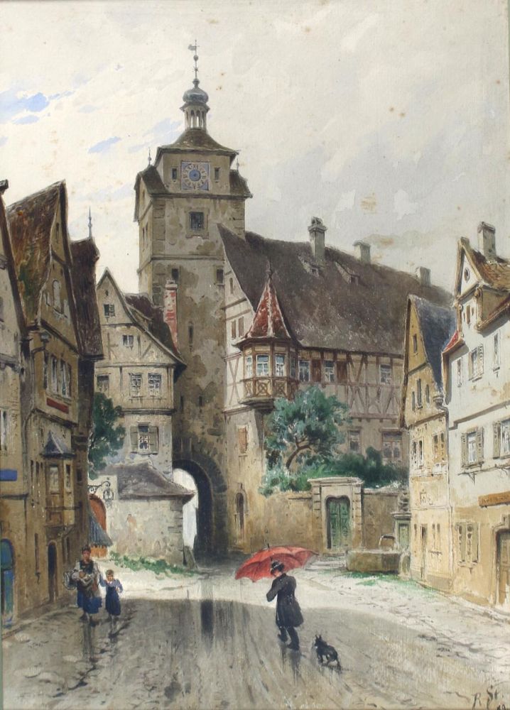 Große Abbildung Nr.1: 121-3321 Stieler, Robert Friedrich: (Künstlergraphik)