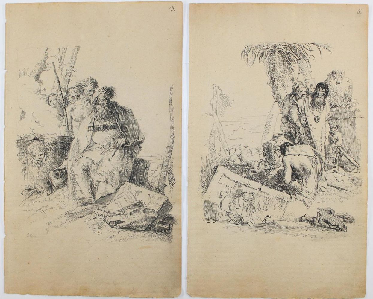 Große Abbildung Nr.2: 121-3345 Tiepolo, Giovanni Battista: (Künstlergraphik)
