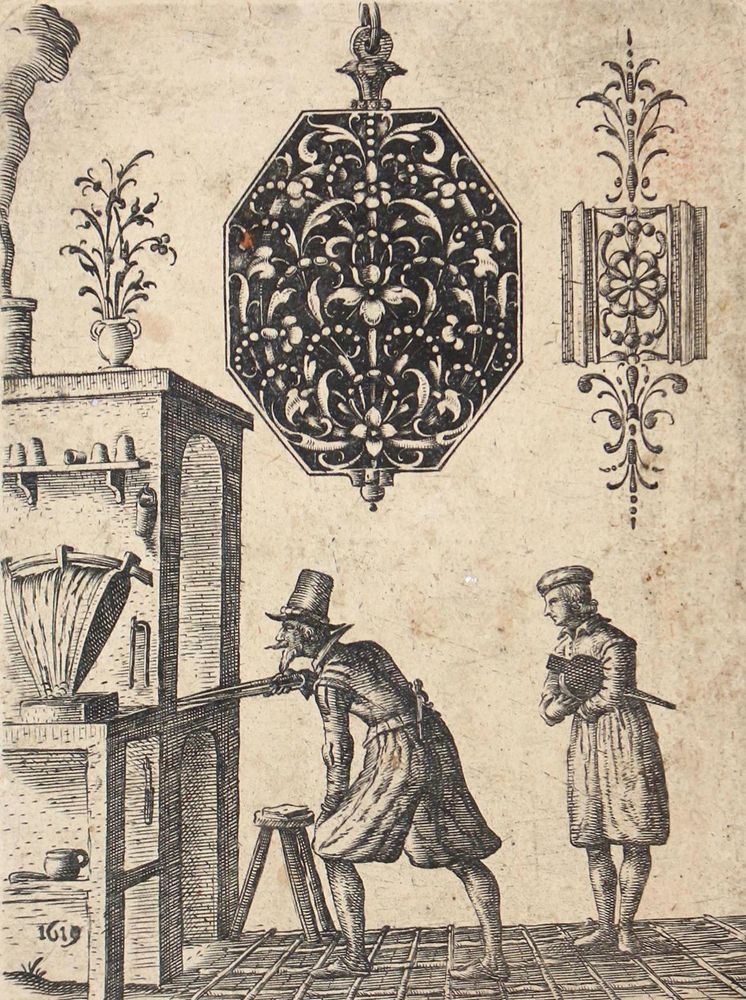 Große Abbildung Nr.1: 121-3349 Toutin, Jean I: (Künstlergraphik)