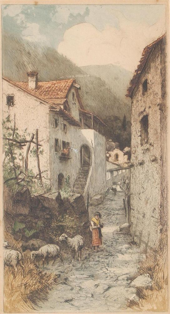 Große Abbildung Nr.1: 121-3382 Unger, William: (Künstlergraphik)