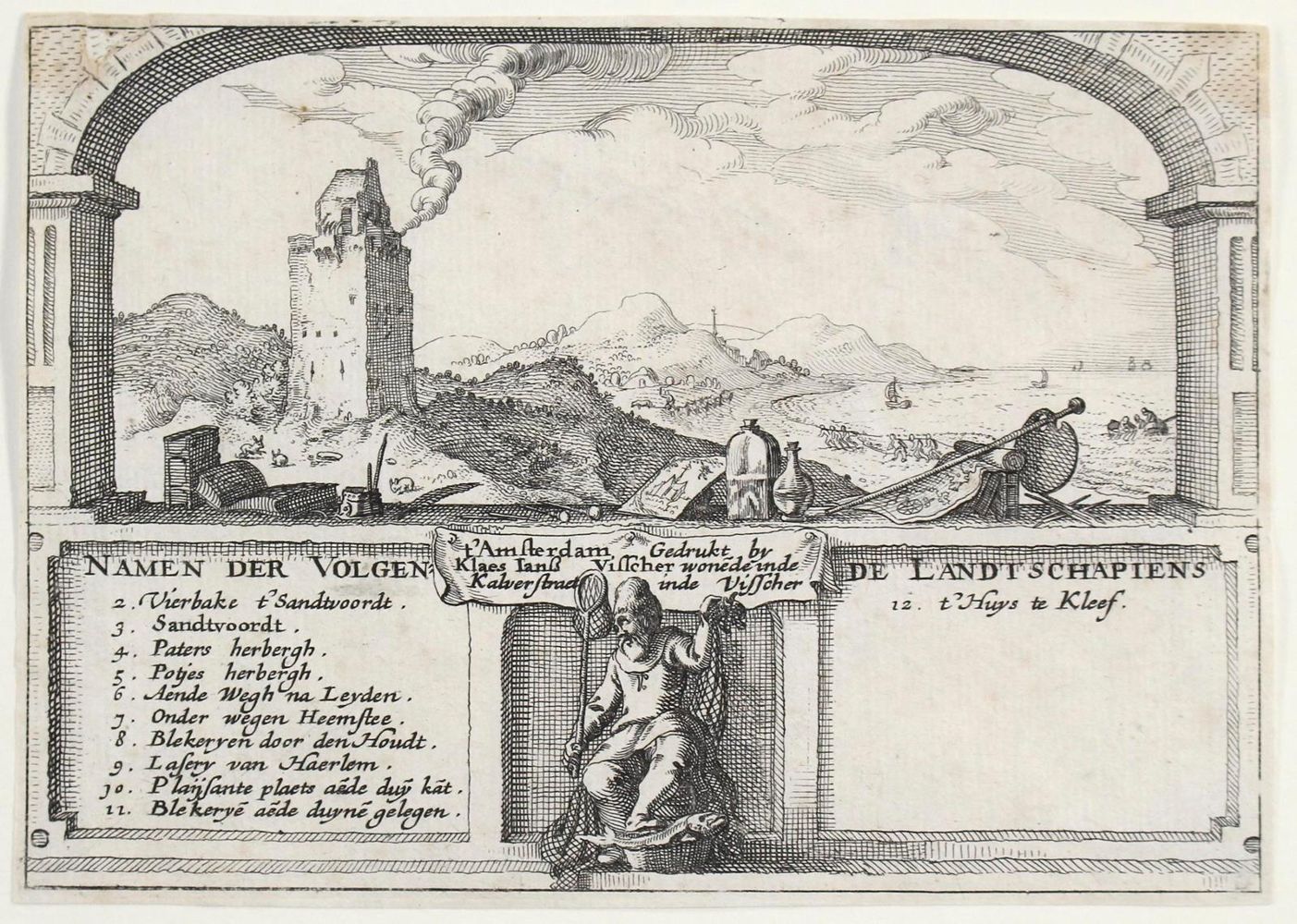 Große Abbildung Nr.1: 121-3395 Visscher, Claes Jansz.: (Künstlergraphik)