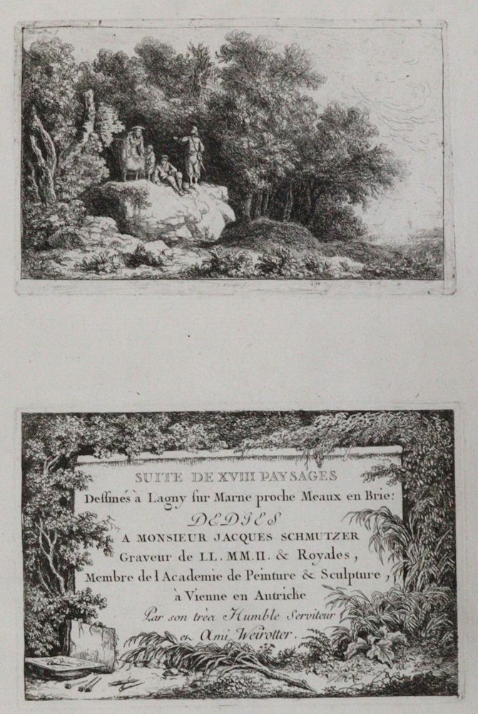 Große Abbildung Nr.1: 121-3420 Weirotter, Franz Edmund: (Künstlergraphik)