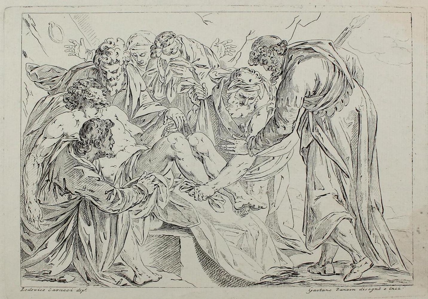 Große Abbildung Nr.1: 121-3444 Zancon, Gaetano: (Künstlergraphik)