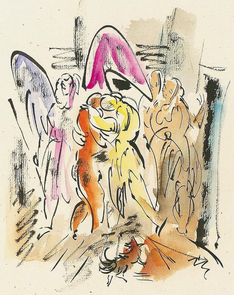 Große Abbildung Nr.1: 121-3451 Ziegler, Richard: (Künstlergraphik)