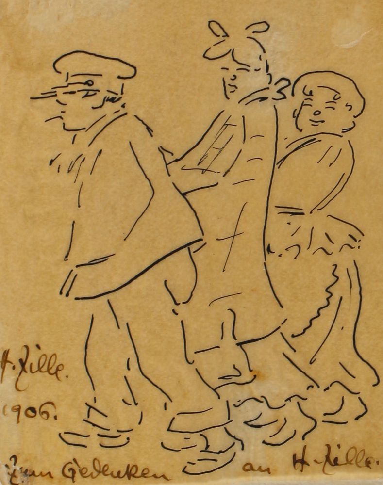 Große Abbildung Nr.2: 121-3457 Zille, Heinrich: (Künstlergraphik)