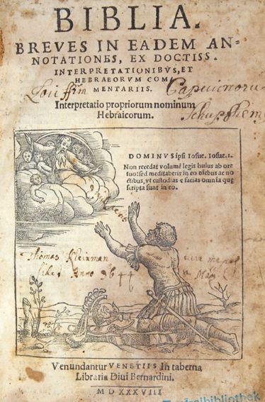Große Abbildung Nr.1: 121-37 Biblia latina.: (Bibeln)