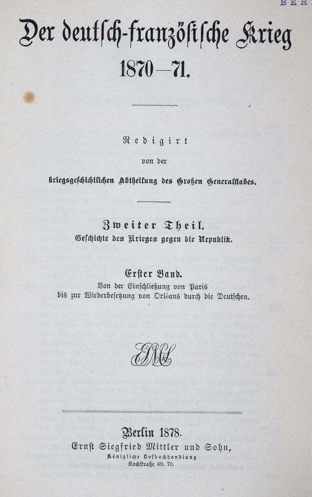 Große Abbildung Nr.1: 121-390 Sammlung: (Militaria)