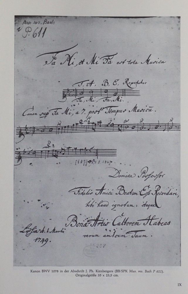 Große Abbildung Nr.1: 121-399 Bach,J.S.: (Musik)