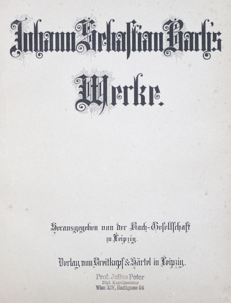 Große Abbildung Nr.1: 121-403 Bach,J.S.: (Musik)