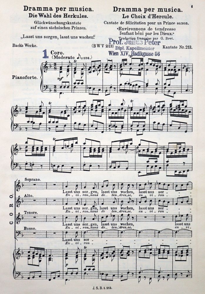 Große Abbildung Nr.2: 121-404 Bach,J.S.: (Musik)