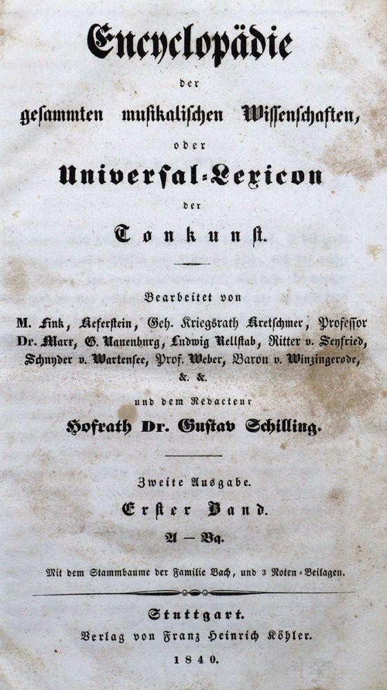 Große Abbildung Nr.1: 121-420 Schilling,G. (Hrsg.).  : (Musik)