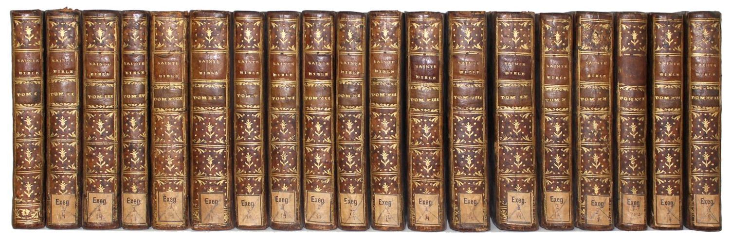 Große Abbildung Nr.2: 121-43 Biblia latino-gallica.: (Bibeln)
