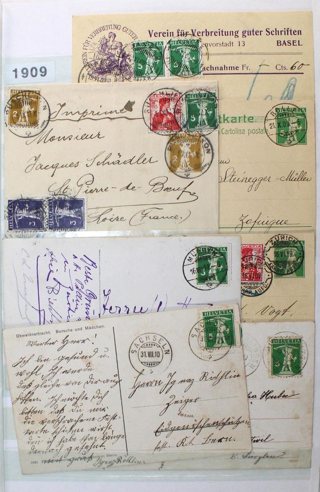 Große Abbildung Nr.9: 121-432 Riesige Sammlung: (Philatelie)