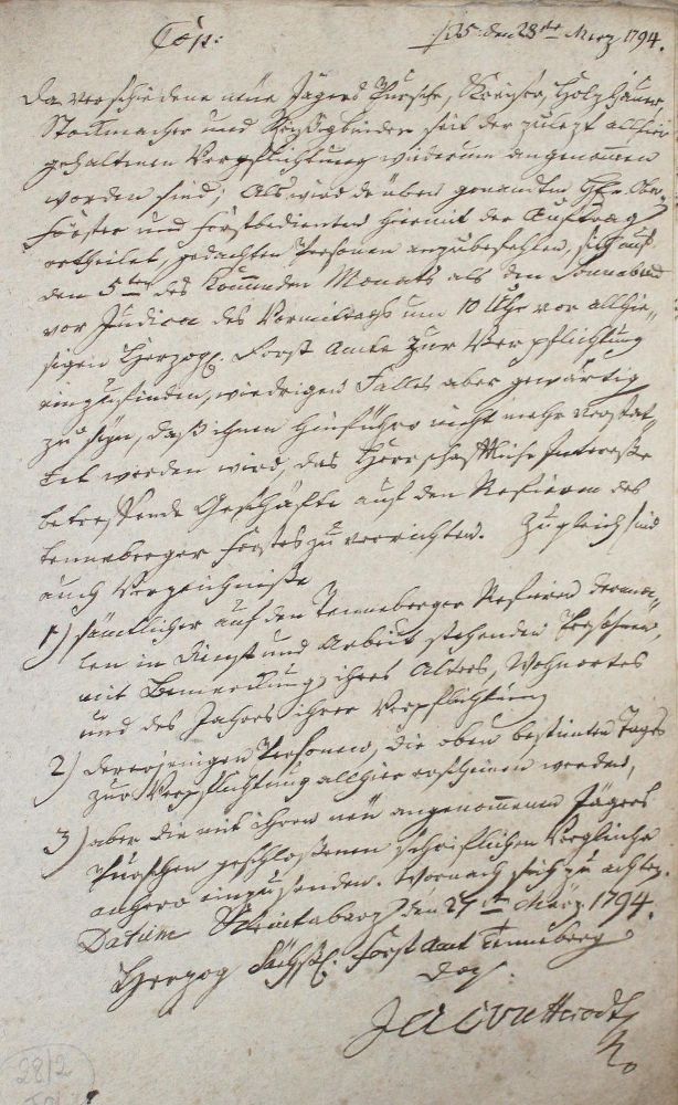 Große Abbildung Nr.1: 121-483 Zwei Aktenfaszikel: (Land- und Forstwirtschaft, Forstwirtschaft, Handschriften)