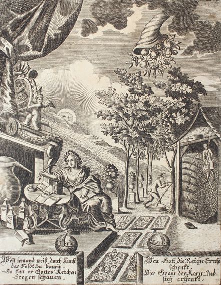 Große Abbildung Nr.1: 121-489 (Bilderbeck,C.L.).: (Land- und Forstwirtschaft, Landwirtschaft)