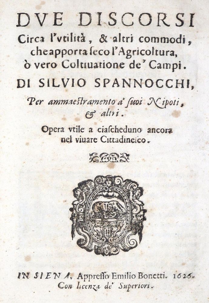 Große Abbildung Nr.1: 121-493 Spannocchi,S.: (Land- und Forstwirtschaft, Landwirtschaft)