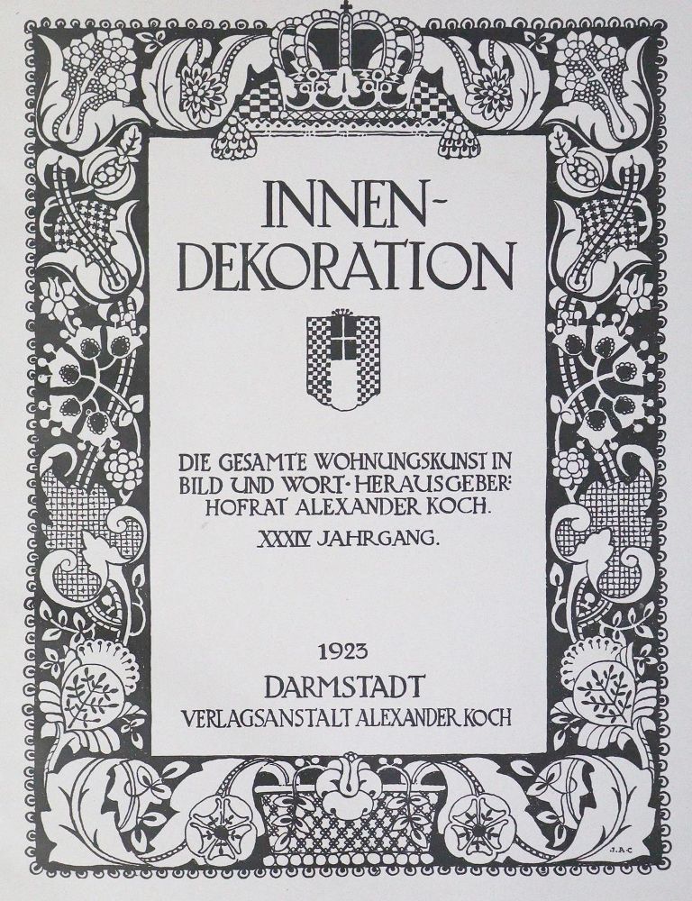 Große Abbildung Nr.1: 121-504 Innen-Dekoration.: (Architektur)