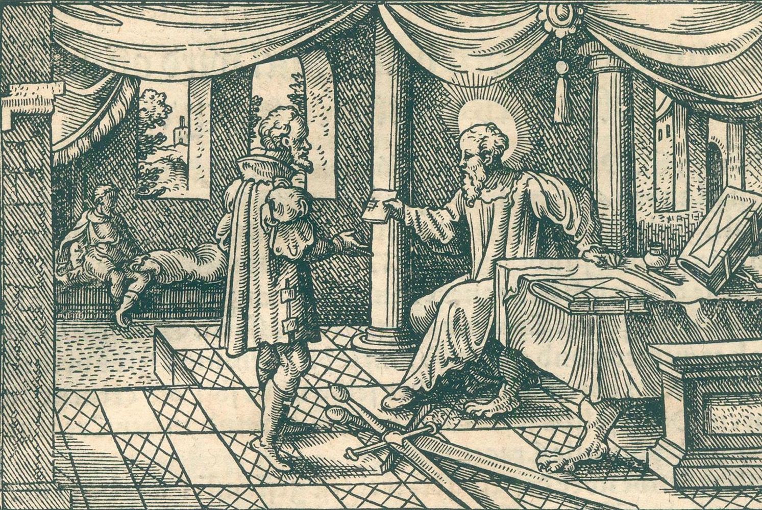 Große Abbildung Nr.4: 121-51 Dietrich,V.: (Bibeln)