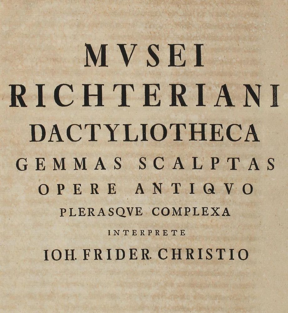 Große Abbildung Nr.2: 121-520 Christ,J.F.: (Gemmen)
