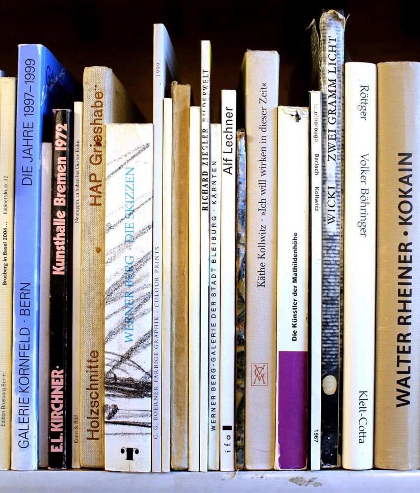 Große Abbildung Nr.1: 121-525 Konvolut: (Kunstwissenschaft)