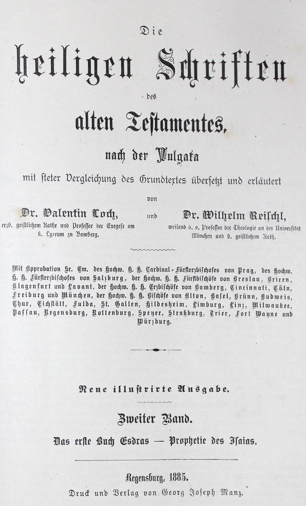 Große Abbildung Nr.1: 121-54 Heiligen Schriften, Die,: (Bibeln)