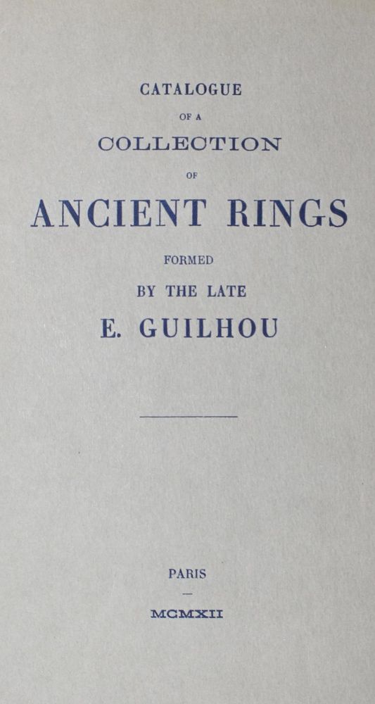 Große Abbildung Nr.2: 121-548 Guilhou,E.: (Schmuck, Ringe)