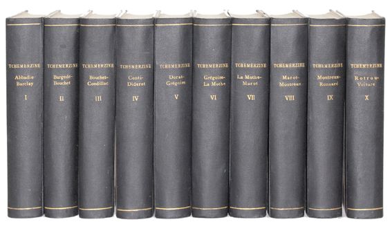 Große Abbildung Nr.2: 121-602 Tchemerzine,A.: (Bibliographie und Buchwesen)
