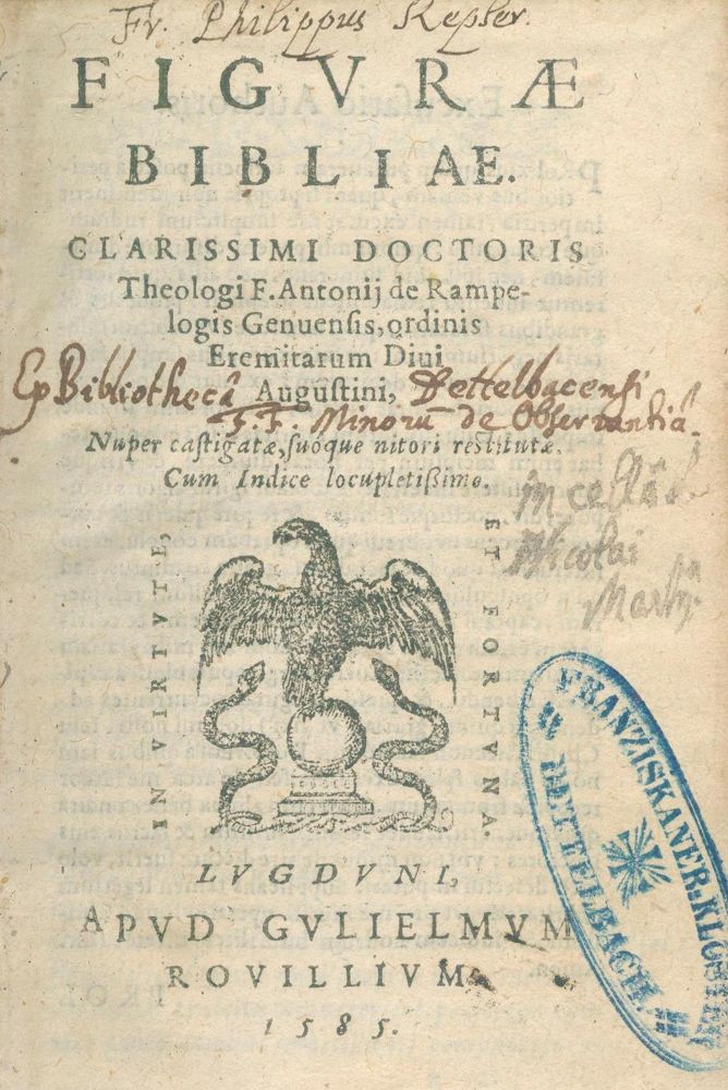 Große Abbildung Nr.1: 121-62 Rampegollis,A.de.: (Bibeln)
