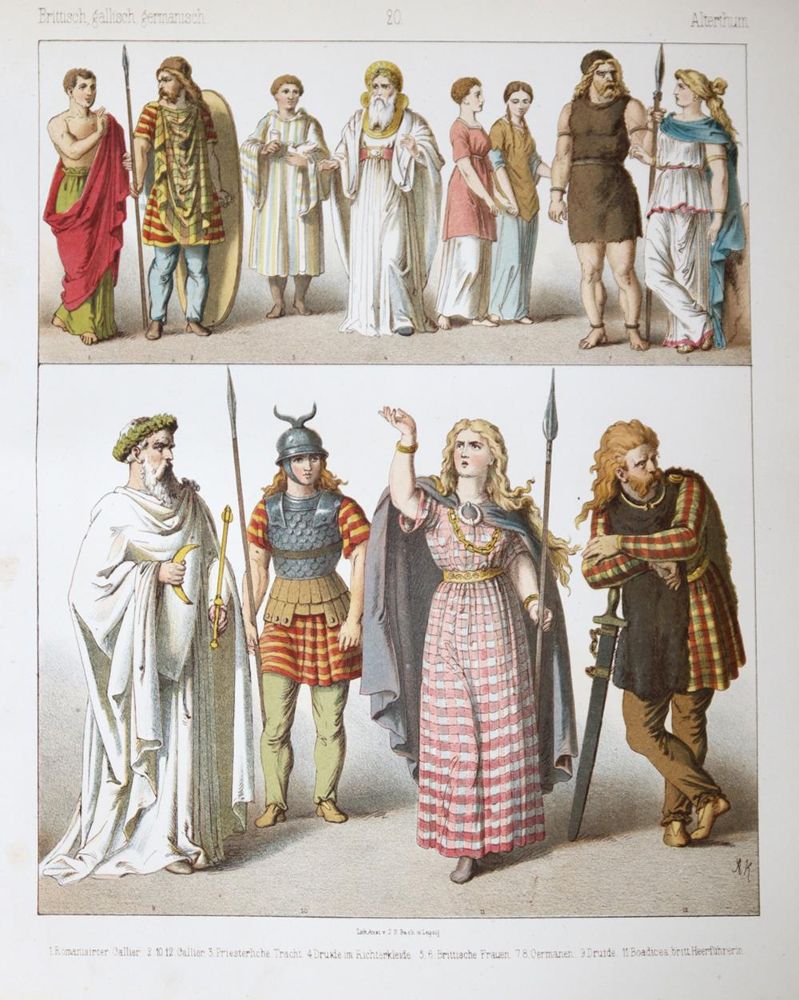 Große Abbildung Nr.1: 121-620 Kretschmer,A. u. C.Rohrbach.: (Mode und Trachten)