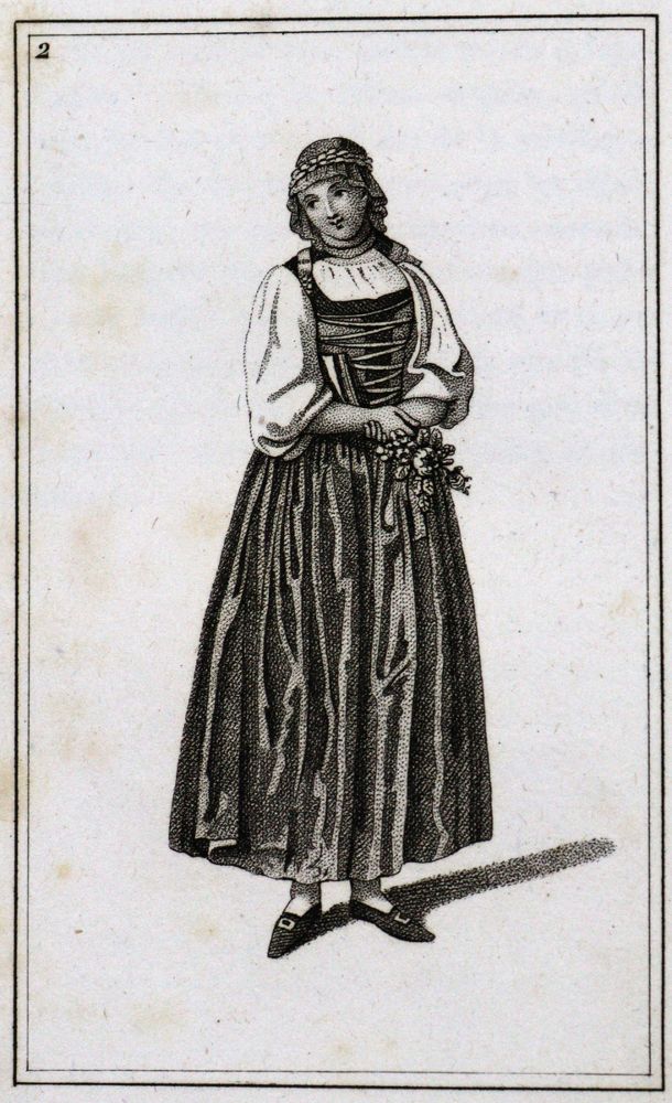 Große Abbildung Nr.2: 121-626 König,F.N.: (Mode und Trachten, Schweiz)