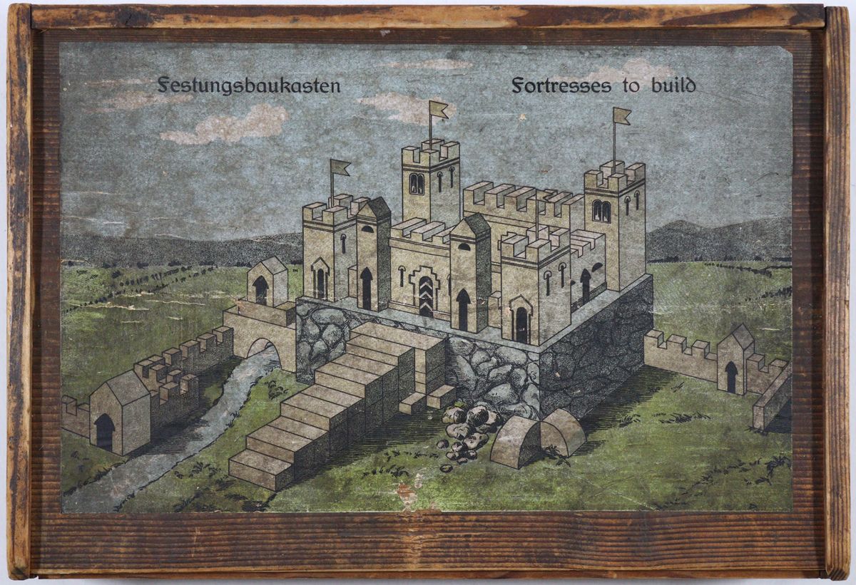 Große Abbildung Nr.1: 121-647 Festungsbaukasten.: (Spiele)