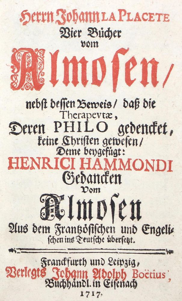Große Abbildung Nr.1: 121-681 La Placette,J.: (Literatur und illustrierte Bücher bis 19.Jahrhundert)
