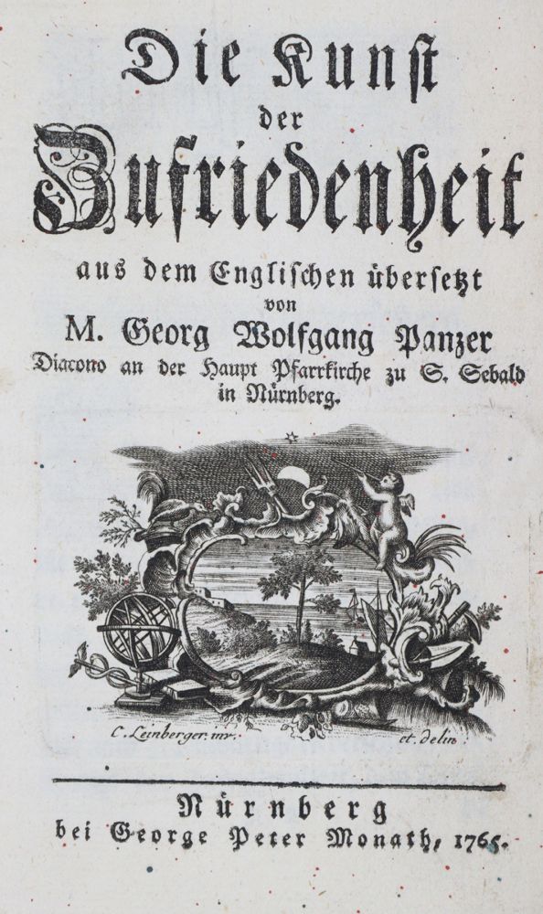Große Abbildung Nr.1: 121-692 Panzer,G.W.: (Literatur und illustrierte Bücher bis 19.Jahrhundert)
