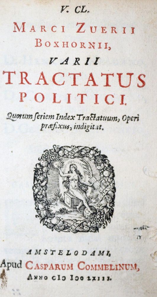 Große Abbildung Nr.1: 121-71 Boxhorn,M.Z.: (Alte Drucke, Handschriften und Theologie)