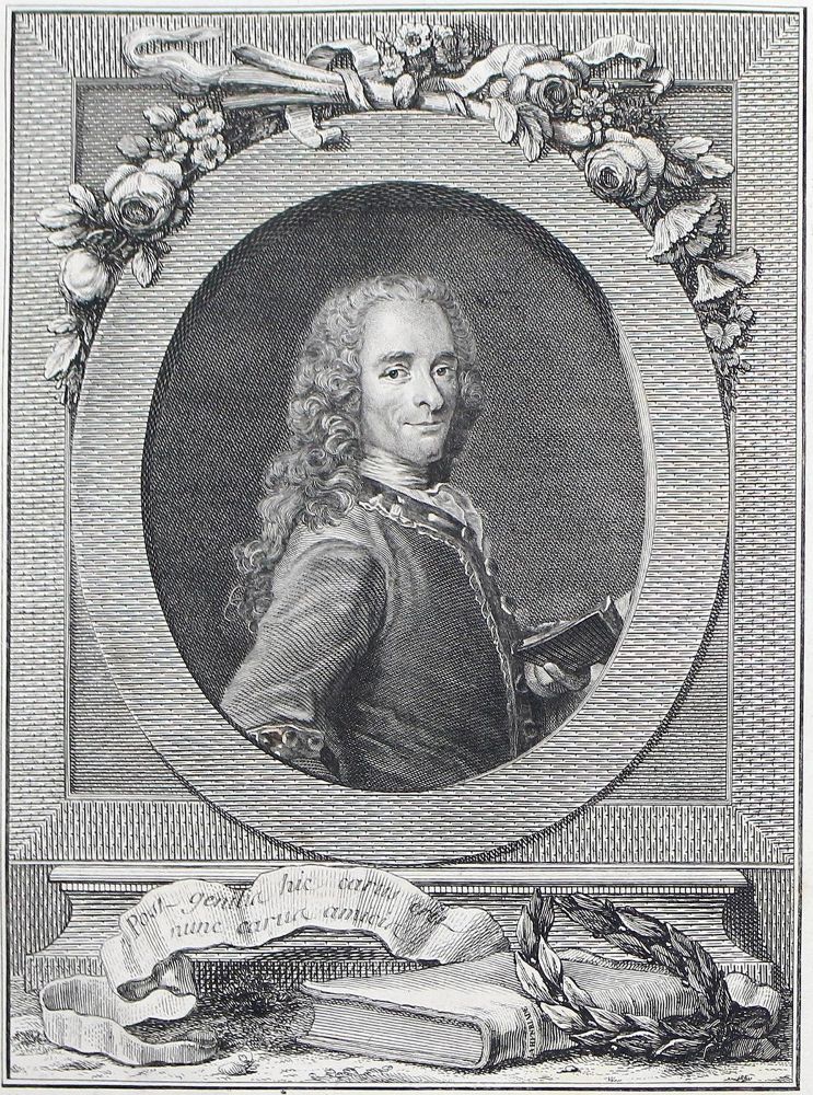 Große Abbildung Nr.2: 121-715 Voltaire,F.M.A.de.: (Literatur und illustrierte Bücher bis 19.Jahrhundert)