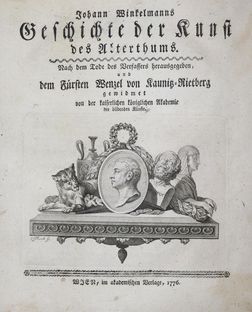 Große Abbildung Nr.1: 121-716 Winkelmann,J.: (Literatur und illustrierte Bücher bis 19.Jahrhundert)