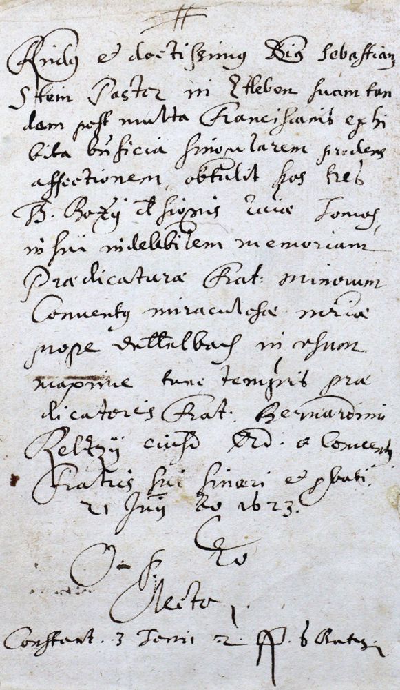 Große Abbildung Nr.2: 121-73 Bozio,T.: (Alte Drucke, Handschriften und Theologie)