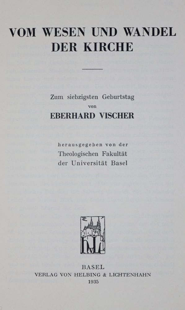 Große Abbildung Nr.1: 121-751 Vom Wesen und Wandel: (Einband)